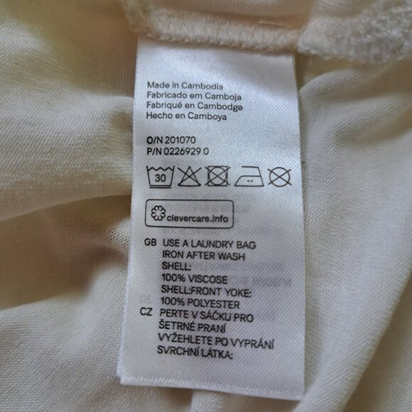 H&M Boho Crochet Sleeveless Top Size Large - Picture 8 of 10